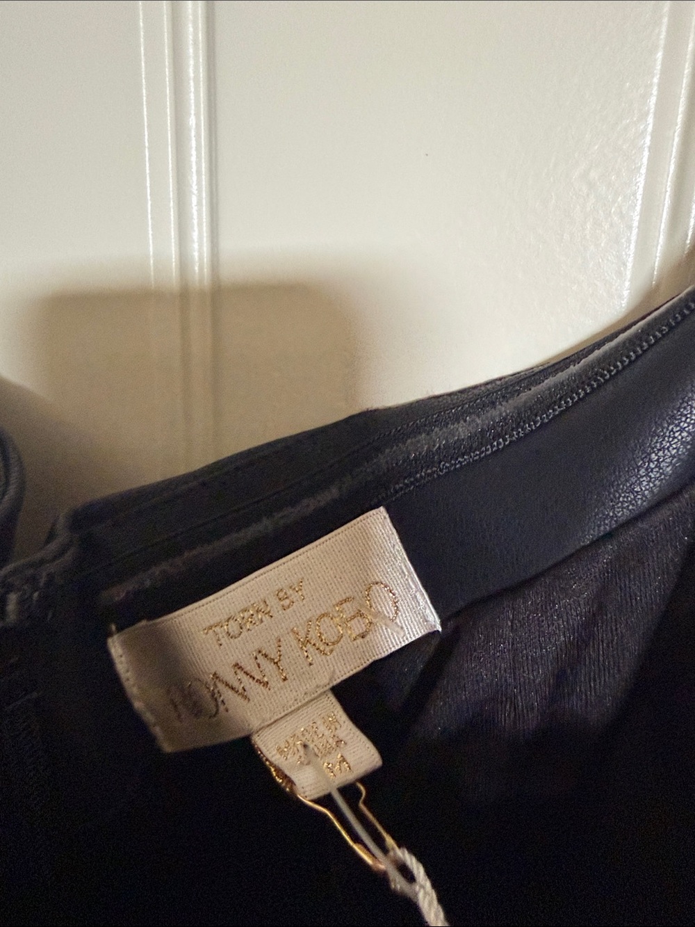 Ronny Kobo Helena Strapless Black Mini Dress NWT - Picture 7 of 13